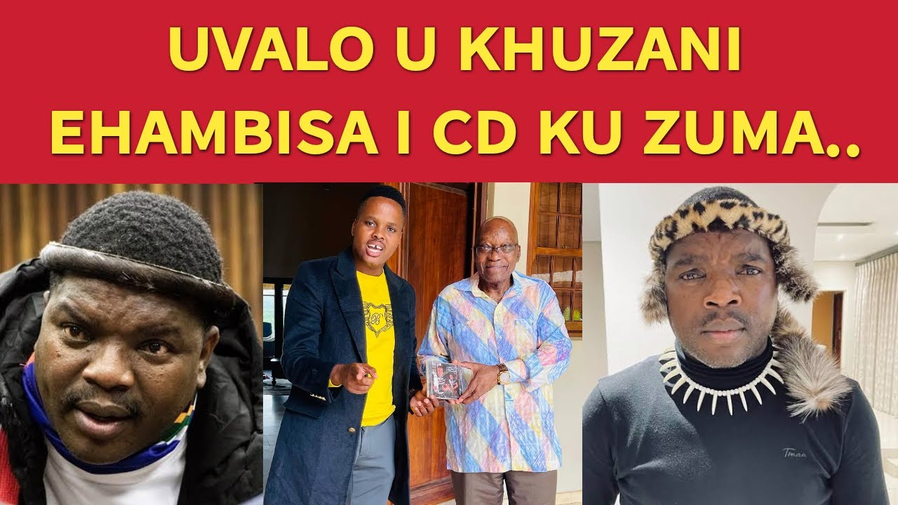 Uvalo Ngo Ngizwe u Khuzani Ehambisa I CD yakhe Ku Zuma