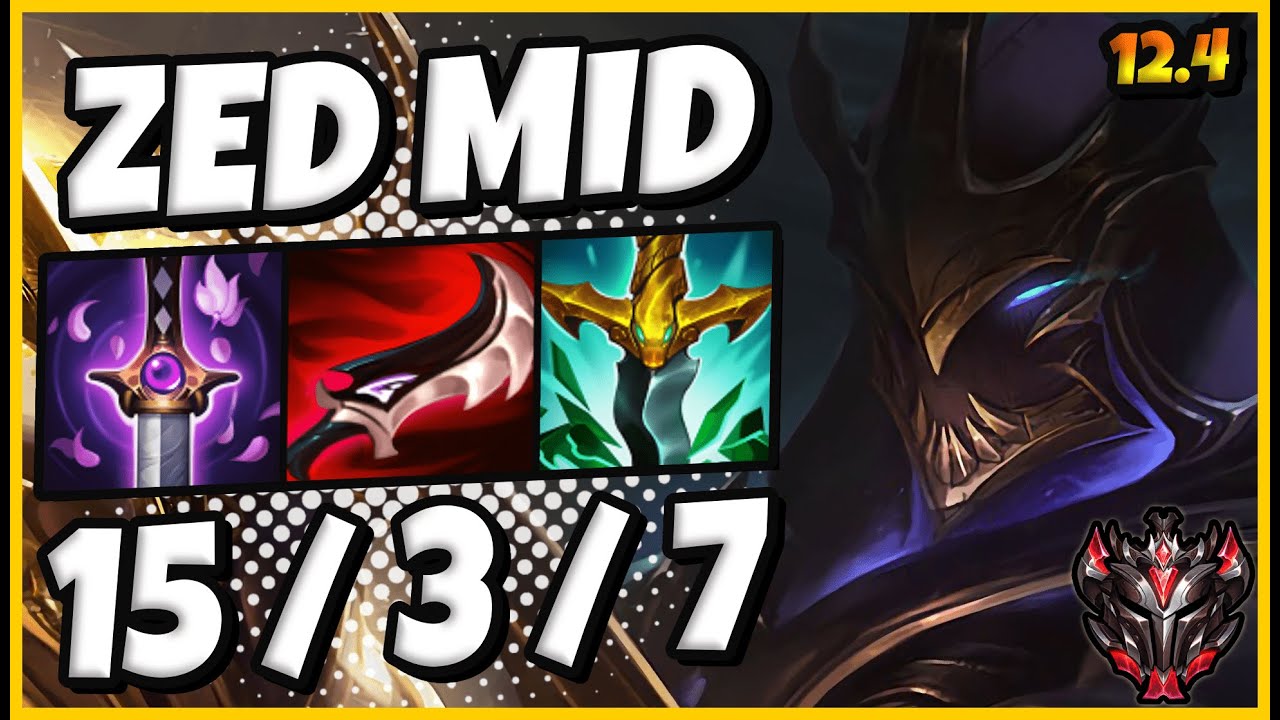 Zed MID vs Vex | KR Grandmaster Patch 12.4 | Season 12