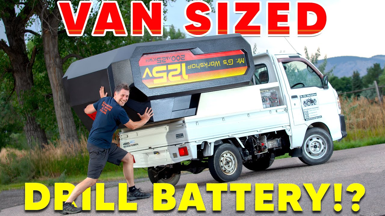 Kei Truck… Cordless! | The Drill Battery EV