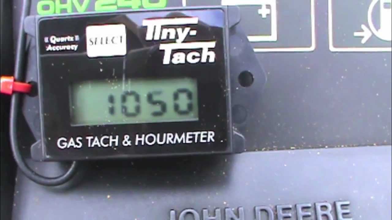 Tiny Tach Installation and Test