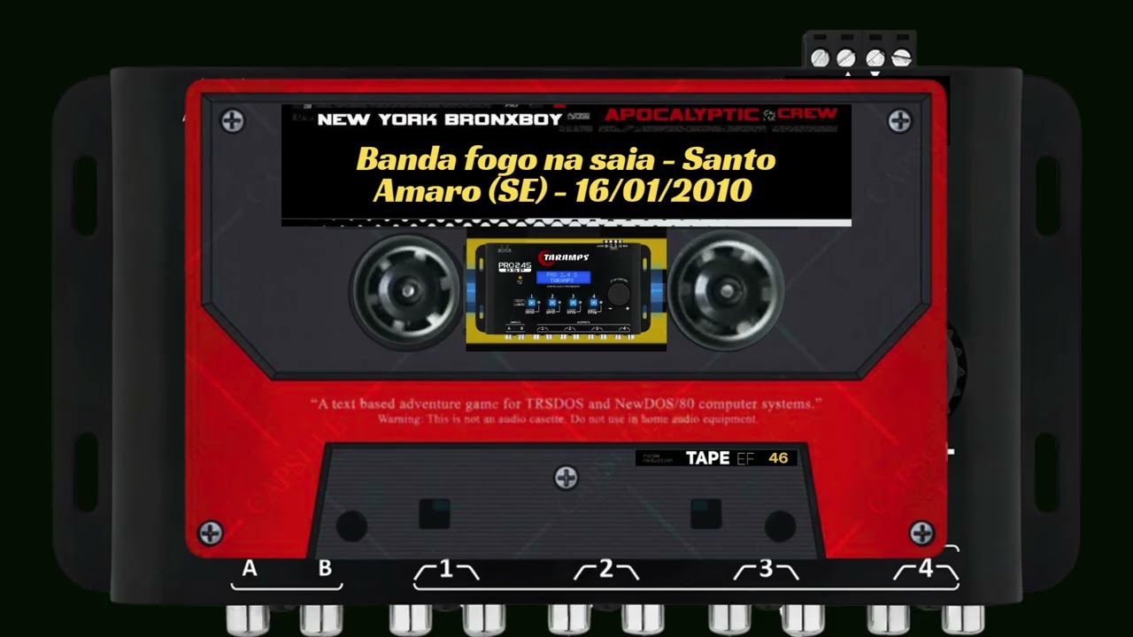 Banda fogo na saia em Santo Amaro (SE) - 16/01/2010