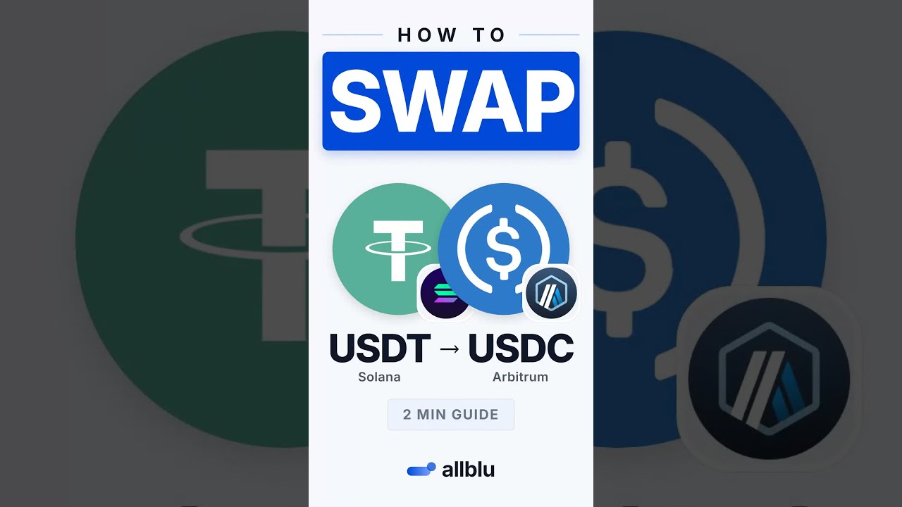 How to Swap USDT (Solana) to USDC (Arbitrum)