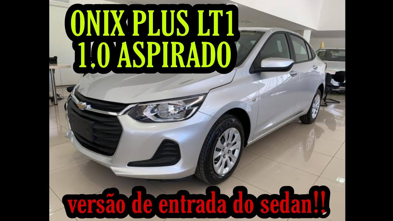 ONIX PLUS LT1 - O ASPIRADO DE ENTRADA NA VERSÃO SEDAN