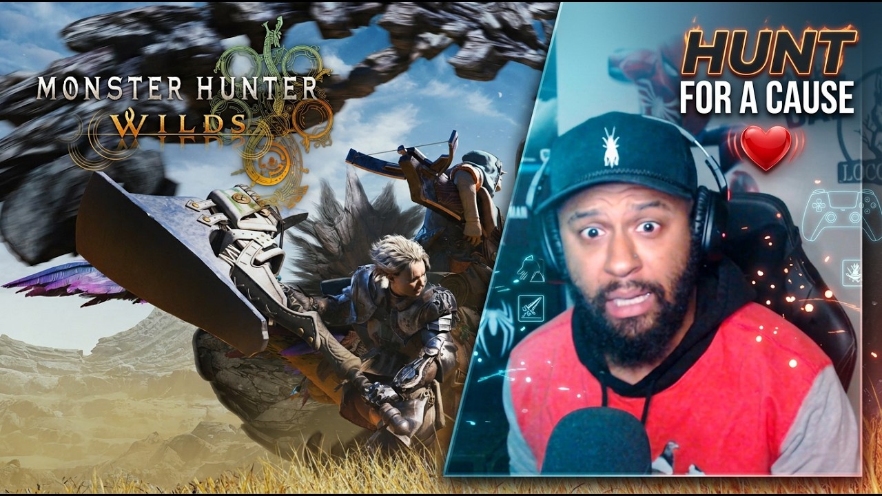 Capcom Creators X American Red Cross Charity Event LIVE ❤️ | Monster Hunter Wilds LIVE #shorts
