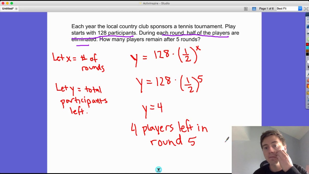 Linear and Exponential Word Problems