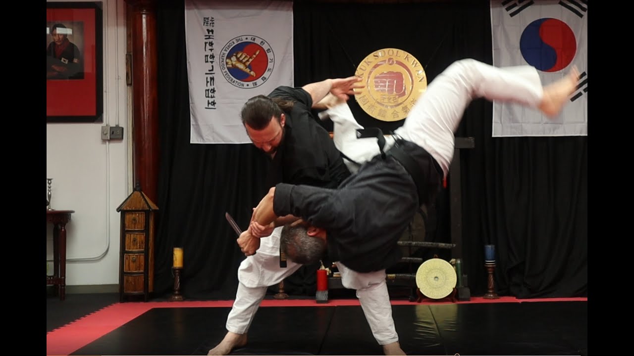 Kuk Sool Kwan Hapkido Knife Defense Techniques: Dahn Doh Mahk Ki 1-15