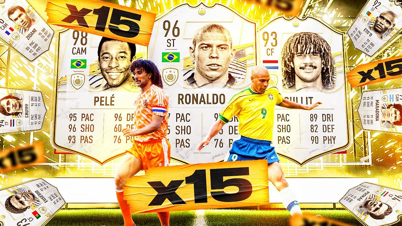 What do you get from 15 Prime Icon Upgrade Packs?
