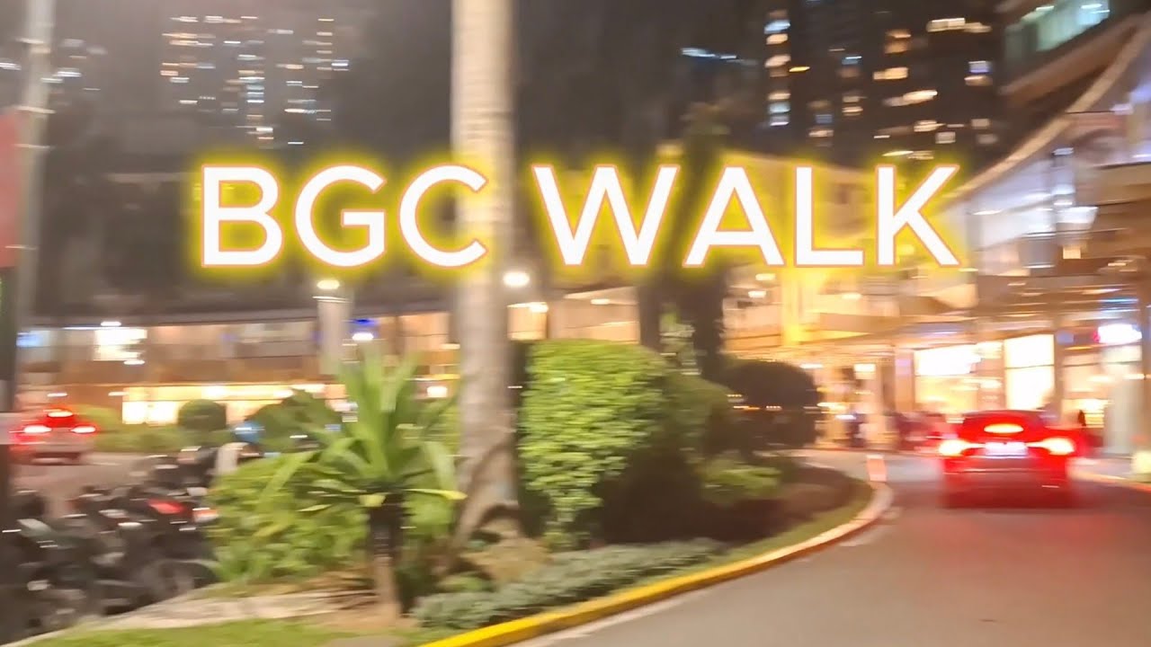 A Walk Around BGC: Serendra, High Street & Forbes Town | Lo-Fi Playlist