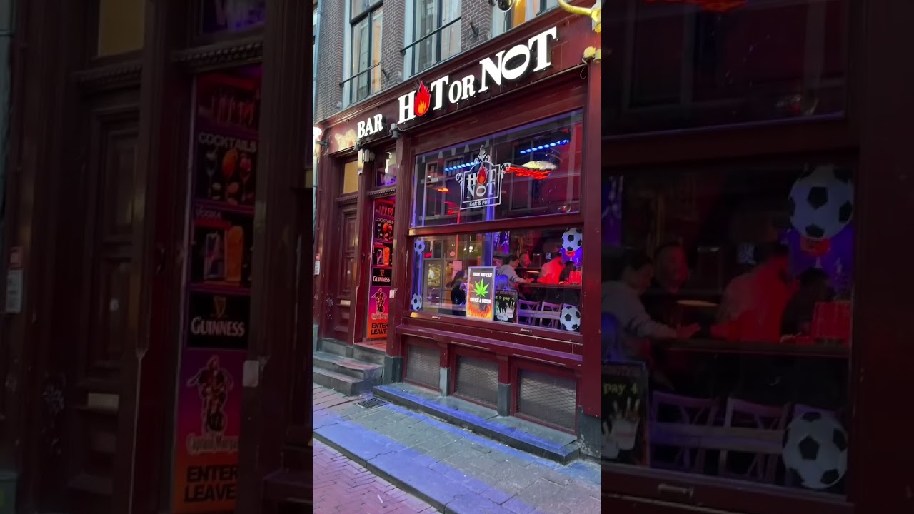 Barrio Rojo de Ámsterdam. 