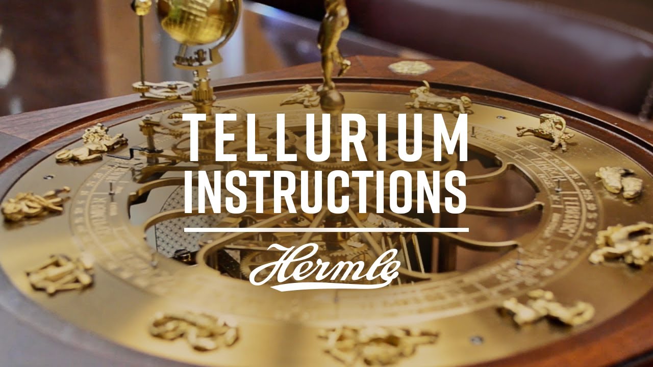 Hermle Tellurium Setup Instructions