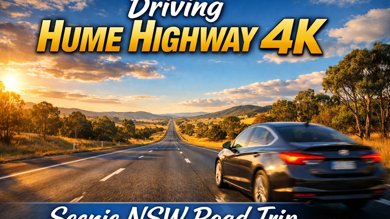 Driving on Hume Highway 4K, New South Wales, Australia| Australian Now