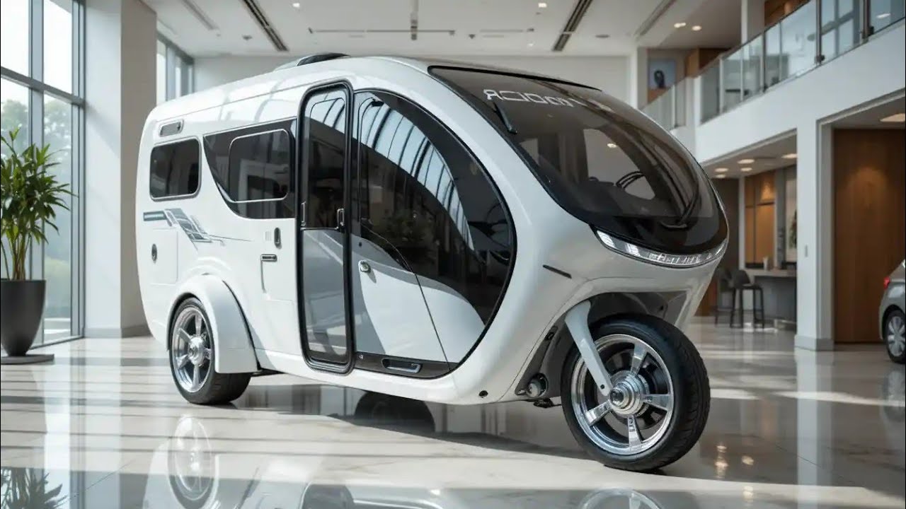 2025 Tricycle RV Camper 🚐 | Best 3-Wheel Mini Camper for Travel Lovers!