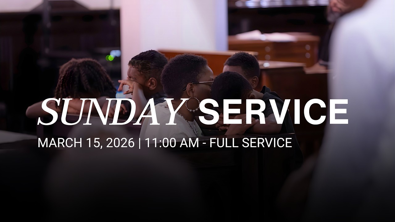 11AM SUNDAY WORSHIP SERVICE | 3.15.26 | BETHEL AME CHURCH