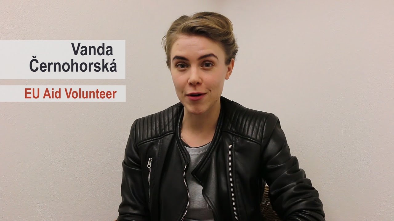EU Aid Volunteers - PIN - Vanda Černohorská Turkey 2017