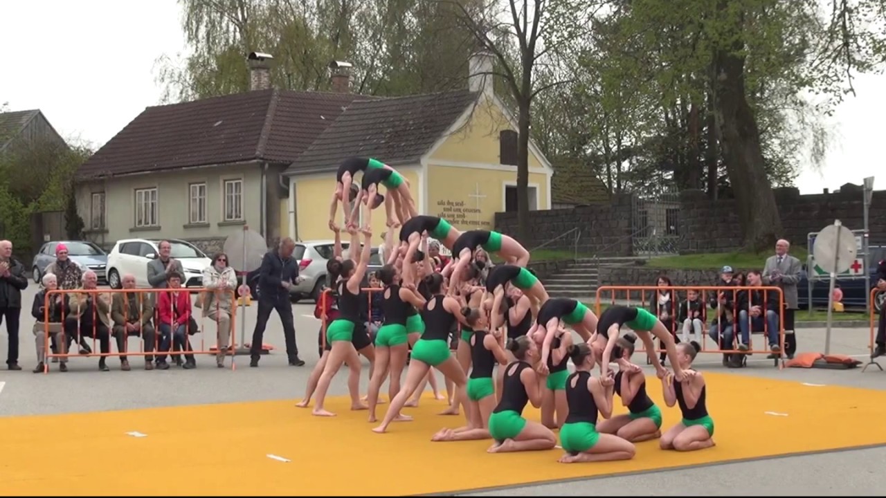 Sportakrobatik Dobersberg - Wirtschaftsmesse Ludweis 2016