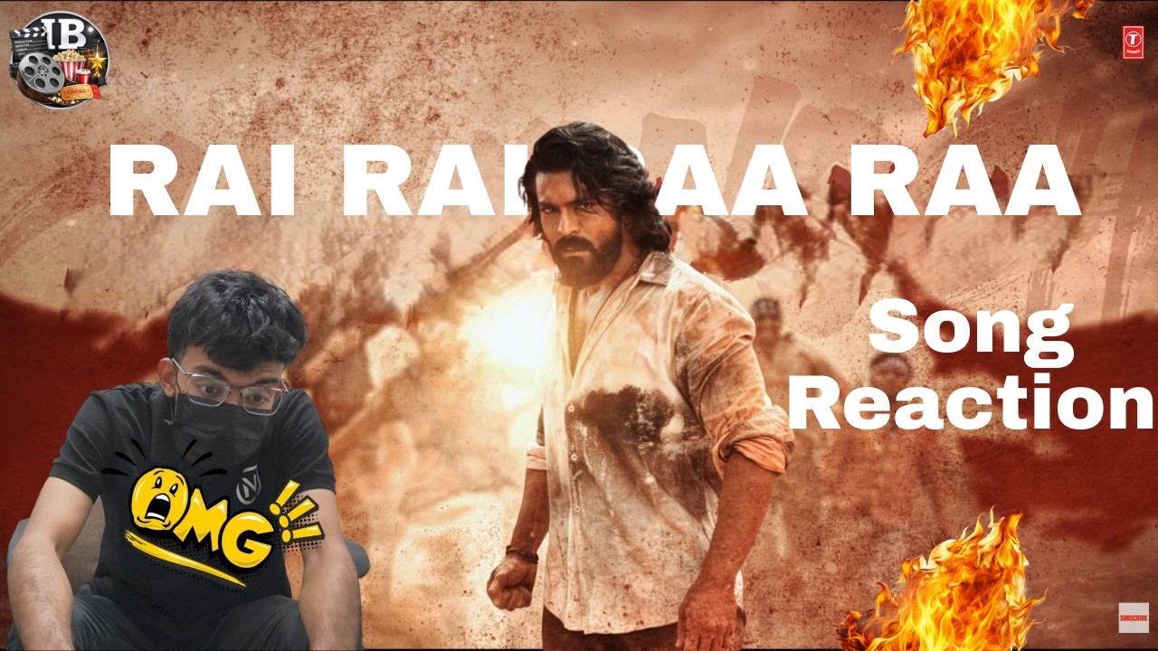 Rai Rai Raa Raa Song Reaction 🔥 | Peddi (Telugu) | Ram Charan  | A.R. Rahman| Buchi Babu |