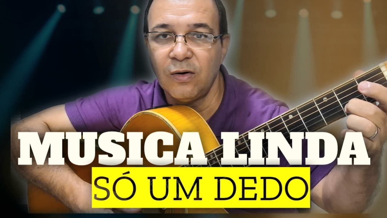 Essa música no violão usa só 1 dedo (primeira aula) | Aprenda agora | Violao Cantando