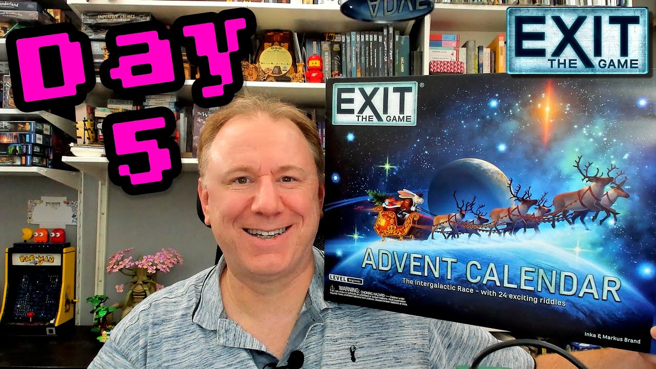 Exit the Game Advent Calendar 2025 Day 5: The Intergalactic Race
