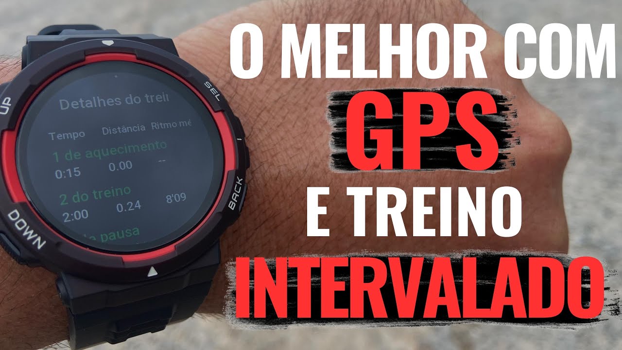CONHEÇA O AMAZFIT ACTIVE EDGE, SMARTWATCH ESPORTIVO COM GPS, 10ATM, TREINO INTERVALADO E CUSTO BAIXO