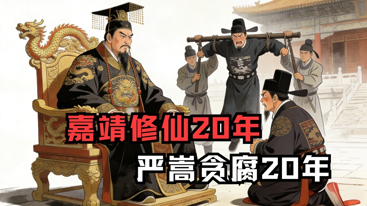 嘉靖明知严嵩贪腐祸国，为何长期宠信不杀，是离不开还是故意养奸？ |  睡前历史故事