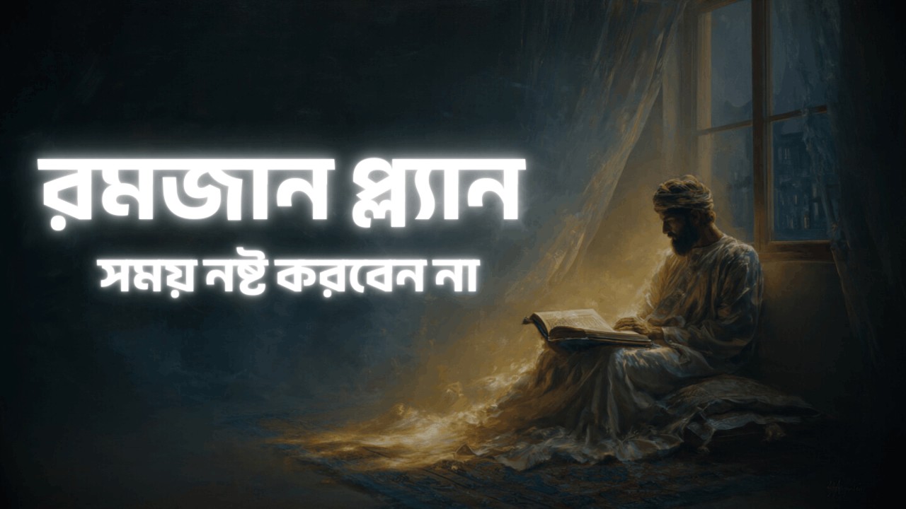 রমজানে সময় নষ্ট না করার সম্পূর্ণ প্ল্যান |