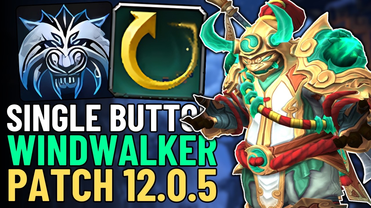 One Button Windwalker Monk Guide | SBA DPS Build for WoW Midnight
