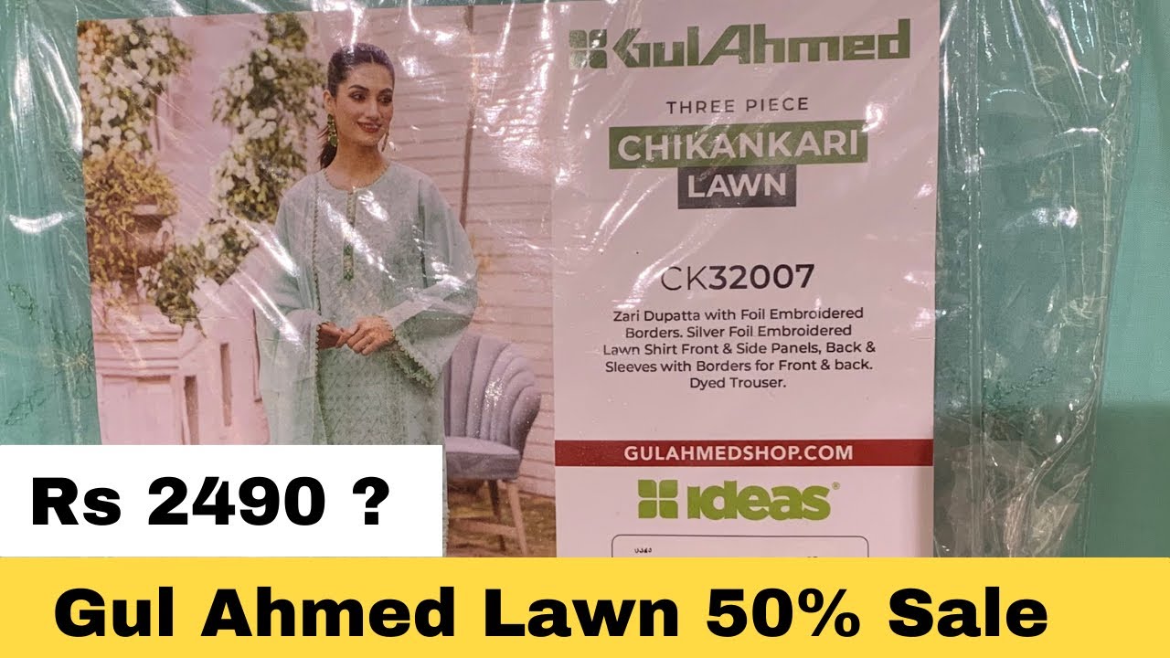 Gul Ahmed Upto 50% Sale | Gul Ahmed Lawn Sale Today