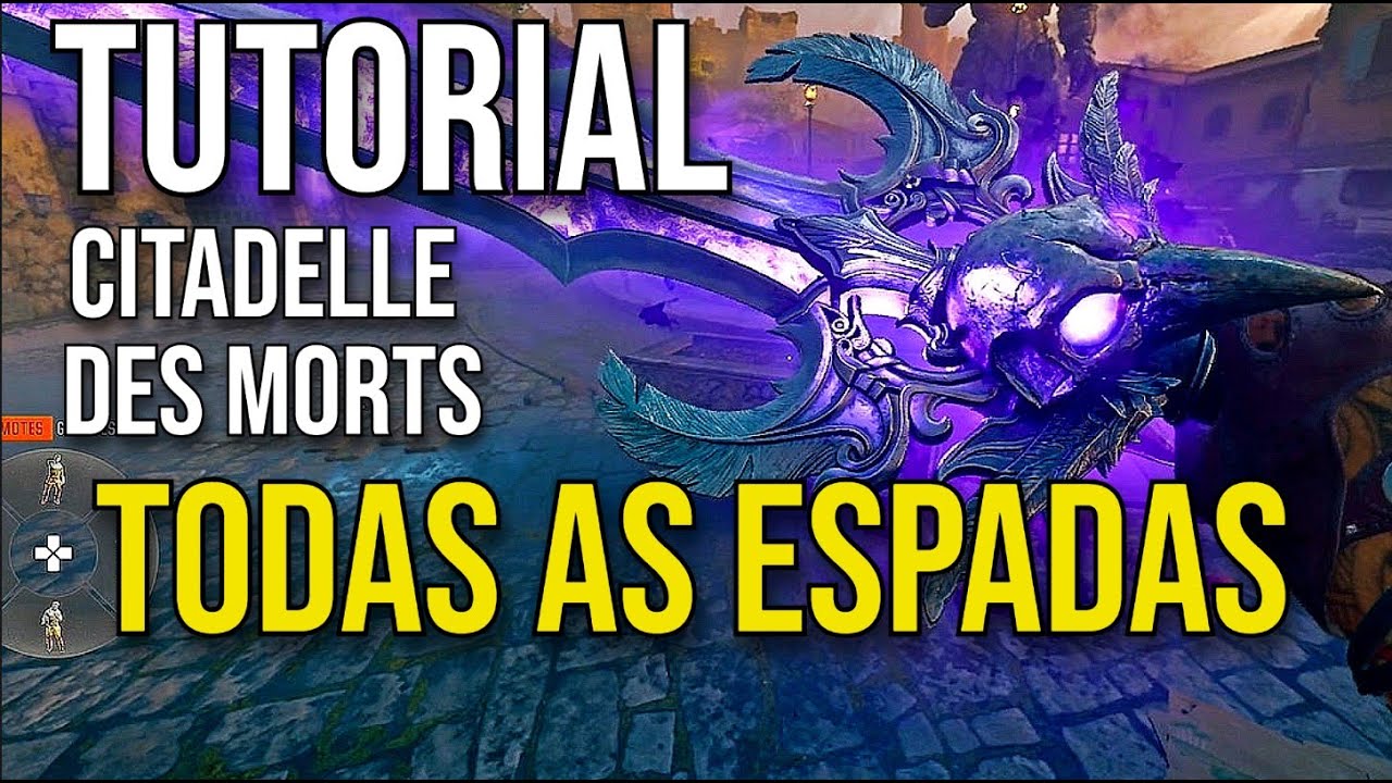 Como Conseguir Todas as Espadas Elementais em CITADELLE DES MORTS Bo6 Zombies