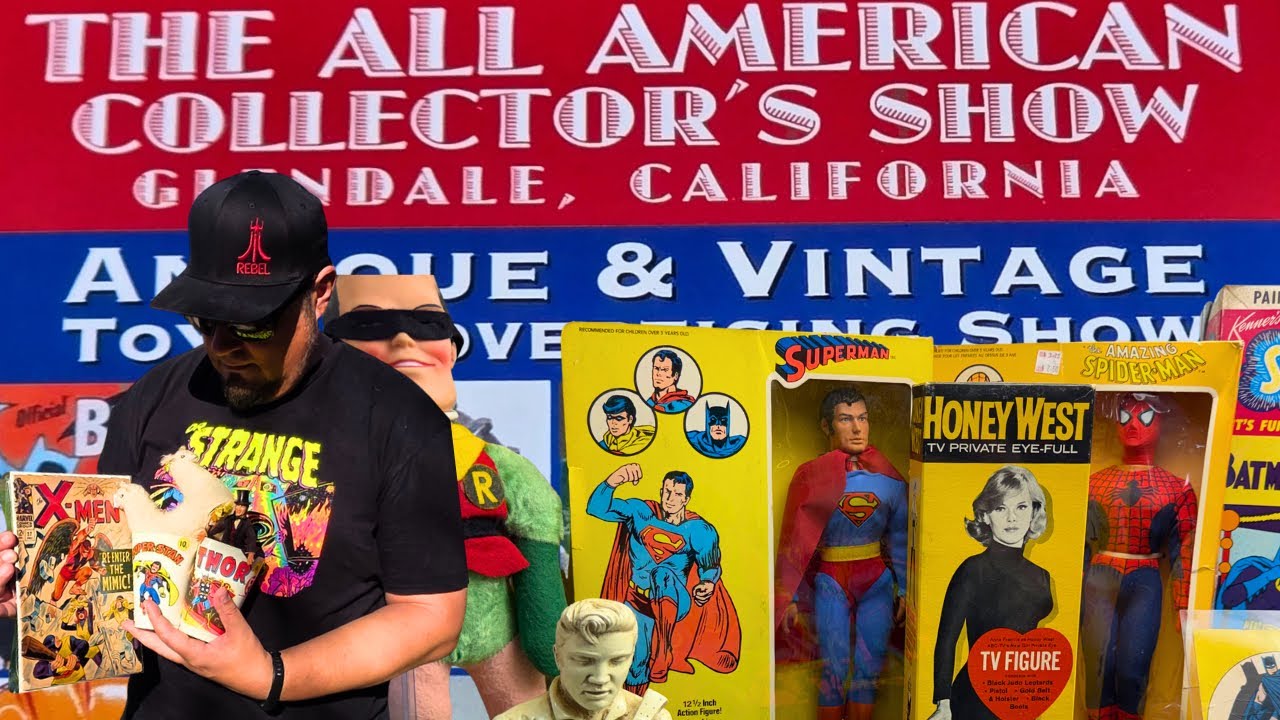 За кулисами выставки Glendale All American Collector’s Show | Винтажные игрушки, комиксы и поп-ку...