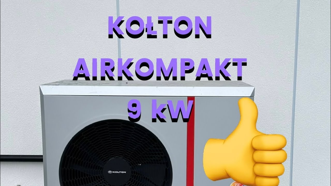 Montaż pompy ciepła Kołton Air Kompakt 9KW | System grzewczy w akcji!