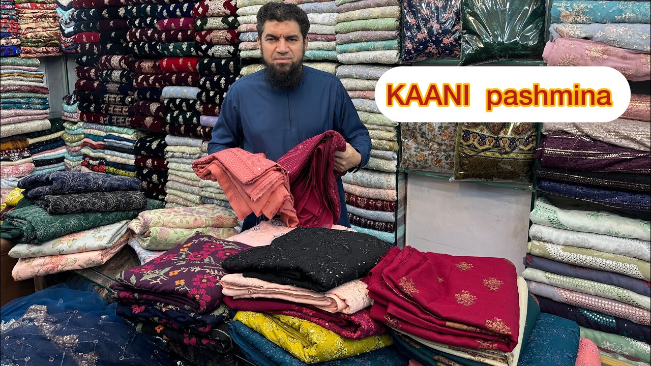 *Season End Sale*😍 On *KAANI PASHIMNA & BAREEZE All Over 3PC*❤️ By AF 🇵🇰