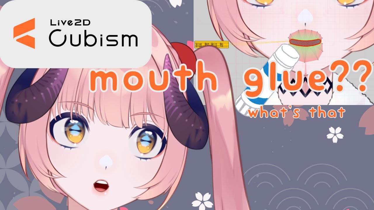 How to use Mouth Glue!『Live2D Guide 5』