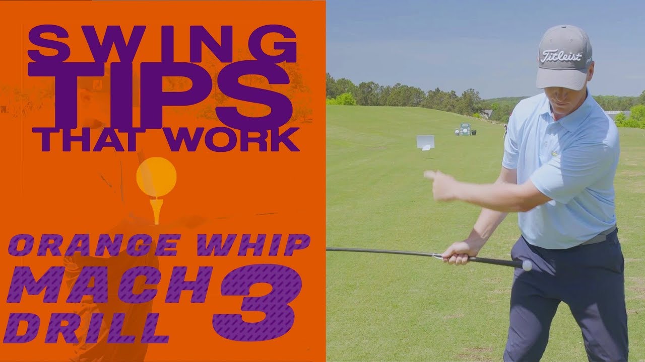 Robbie Failes Increase Your Swing Speed Orange Whip Mach 3 Drill