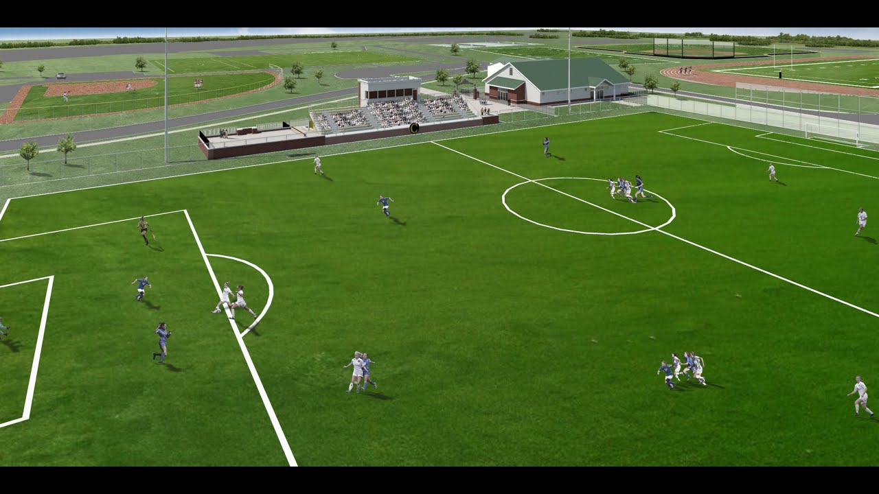 Centre Begins Construction of New Soccer Facility; Locker Room Complex