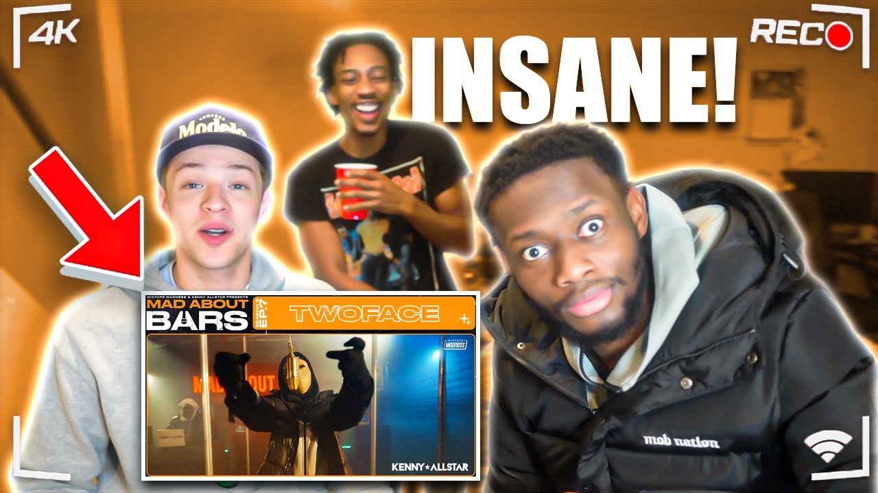 AMERICANS REACT TO TWO FACE - MAD ABOUT BARS !