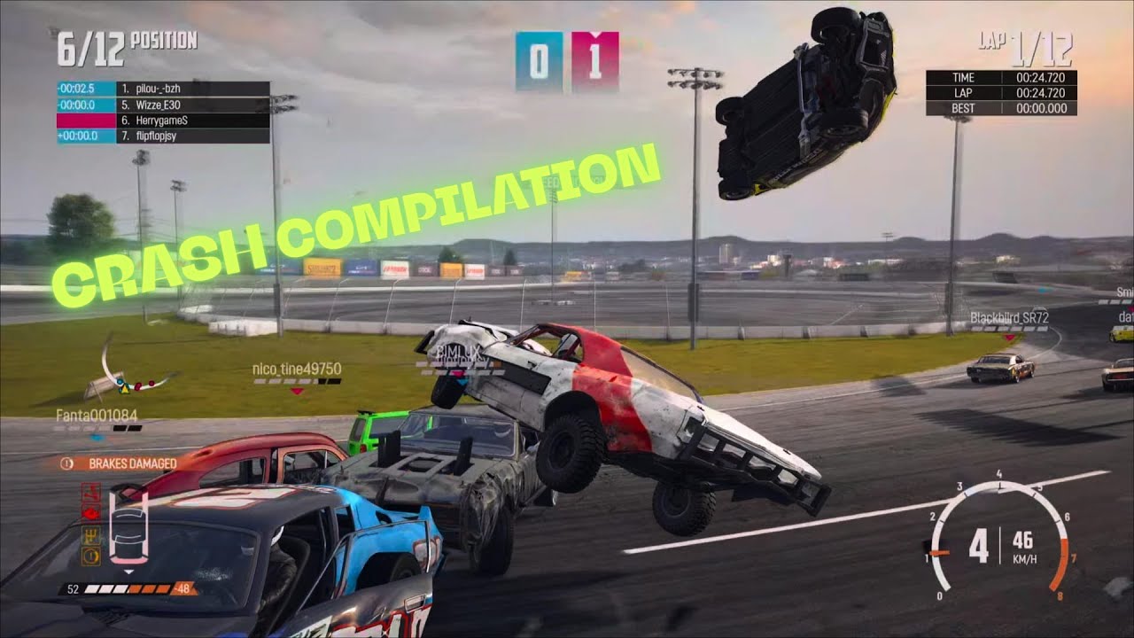 Wreckfest CRASH Compilation #3