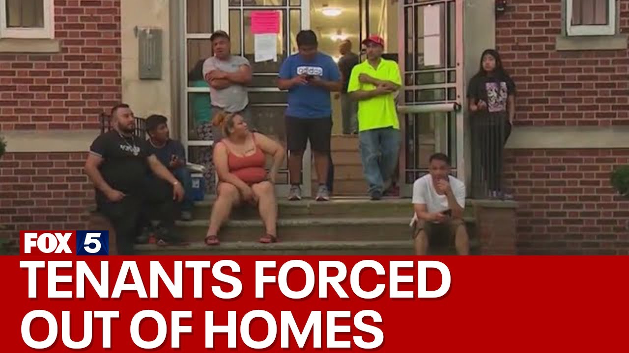 Tenants suddenly evicted from condemned buildings