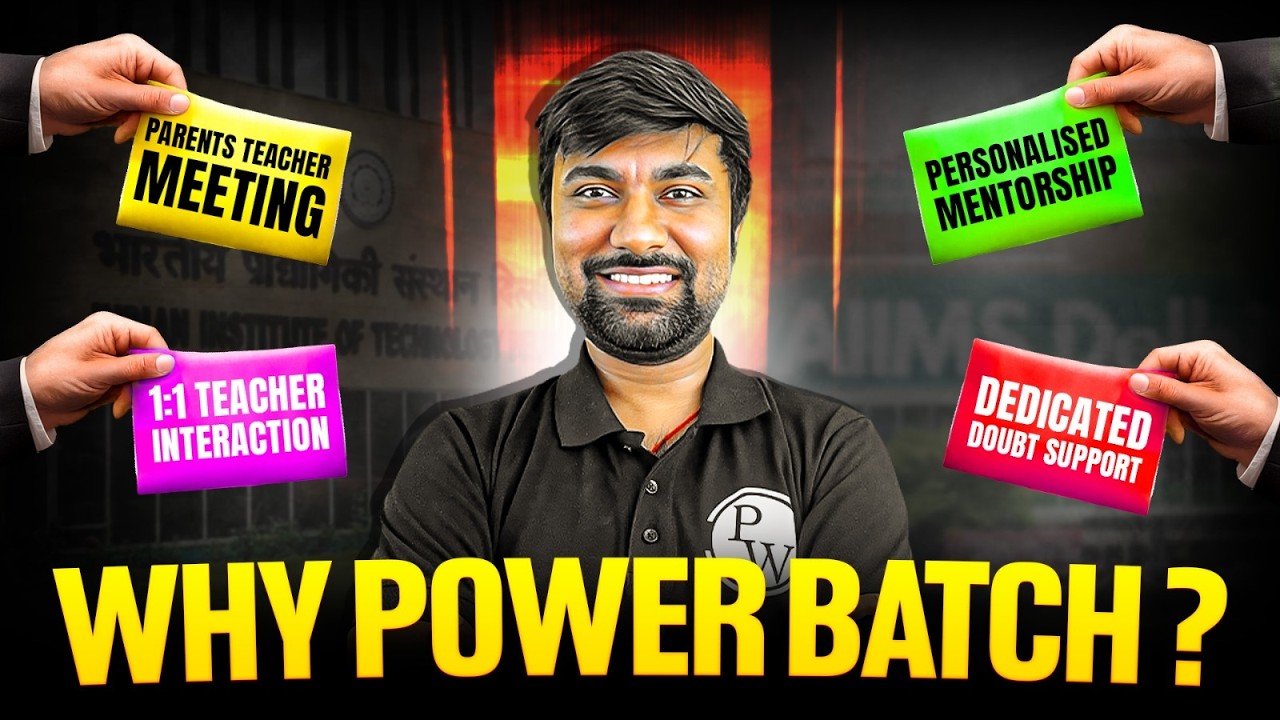 Why Power Batch Is a Game Changer in Online Preparation? 🔥 | Must Watch for NEET and JEE Aspirants 🚨