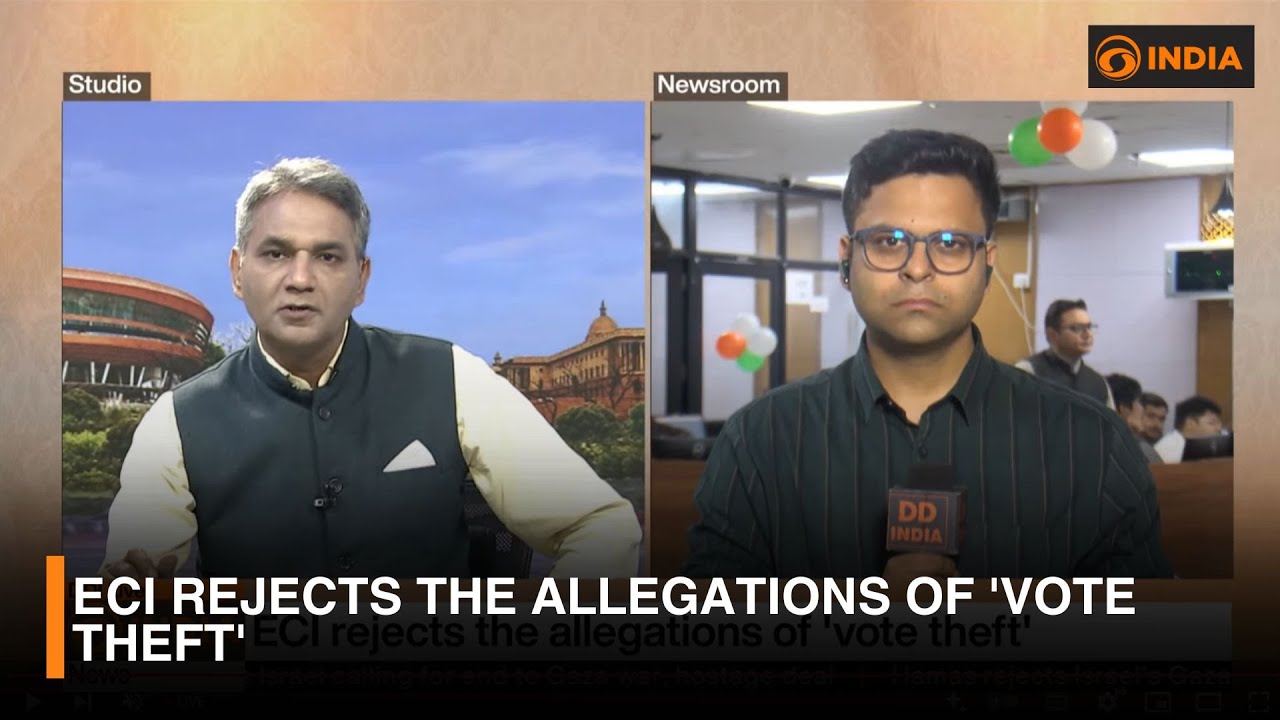 ECI rejects the allegations of 'vote theft' | DD India