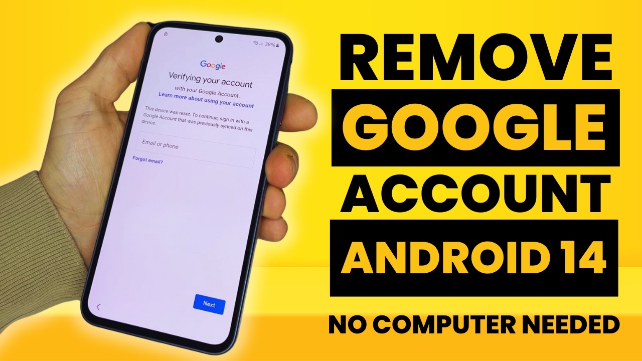 Обход FRP Samsung на Android 14, 15, 16. ПК НЕ НУЖЕН | 2025