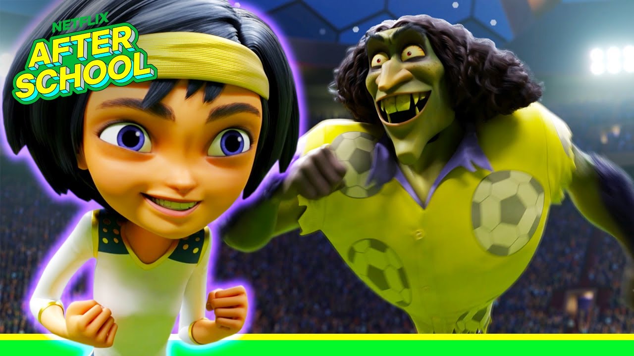 Weird Al&rsquo; Yankovic Crashes All Star Game! ⚽️ | The Soccer Football Movie | Netflix After School