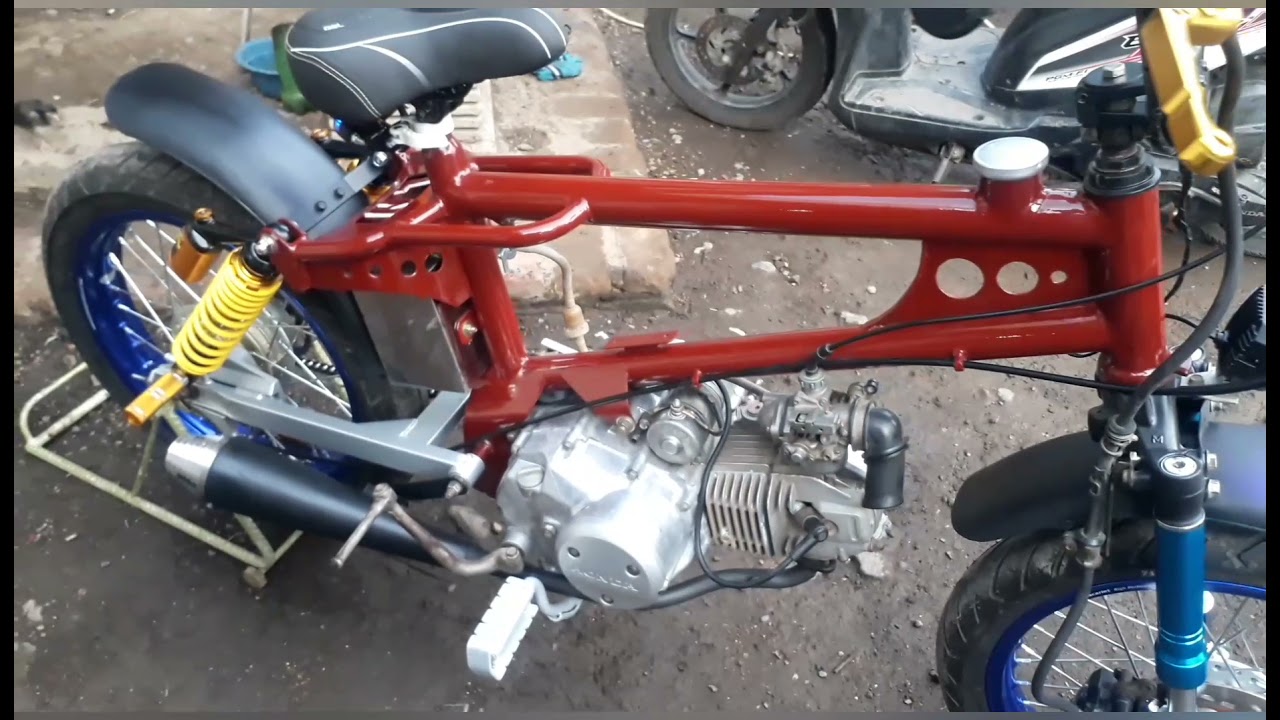 BMX CUB , HASIL AKHIR DENGAN MESIN KHARISMA 125 , harga bersahabat