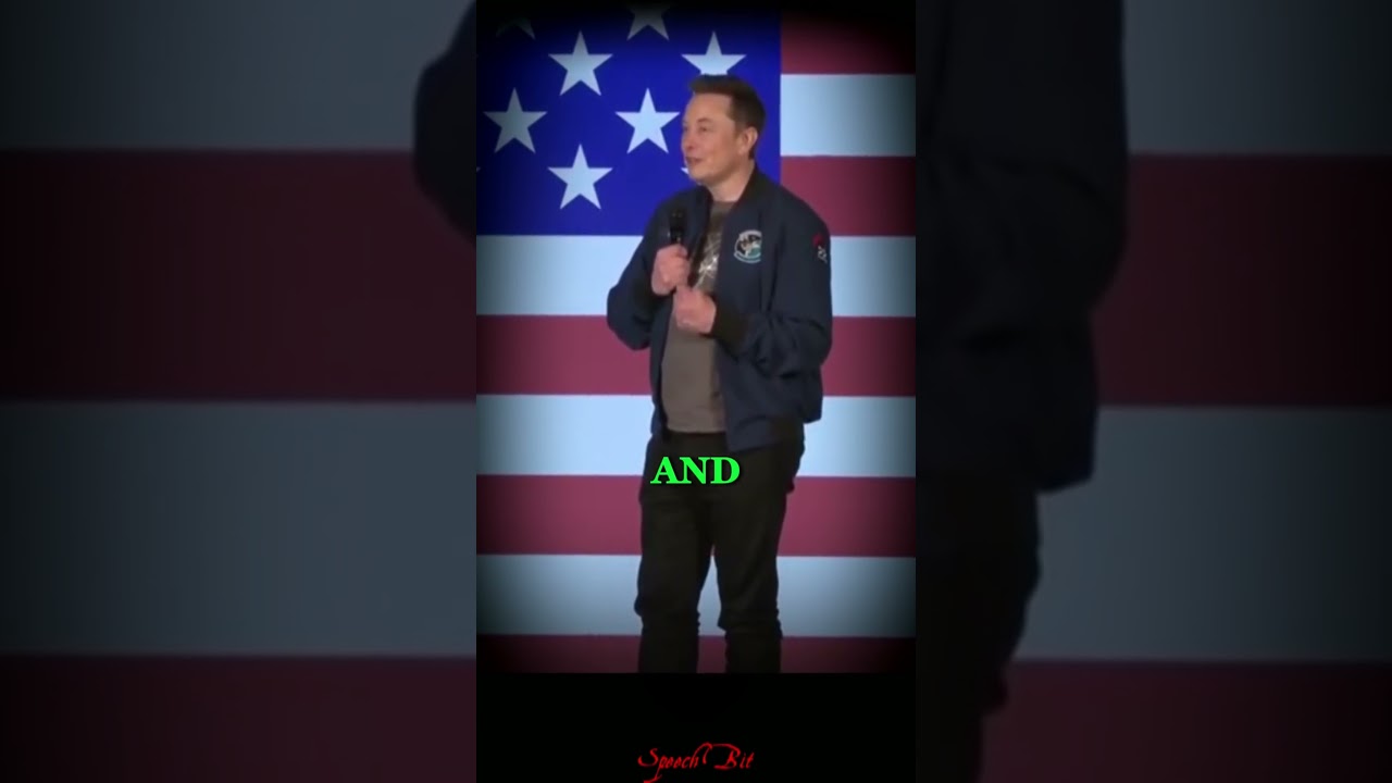 Elon Musk: Universal High Income? 🤔💰 #elonmusk #shortspeeches #shorts