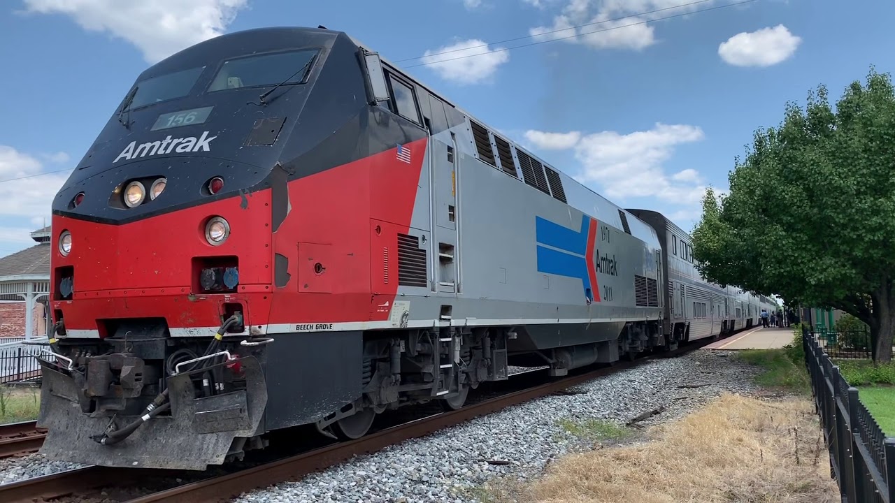 2019-07-26[SEE 40 ANNIVERARY PH I LOCO]Amtrak #21 Texas Eagle Westbound
