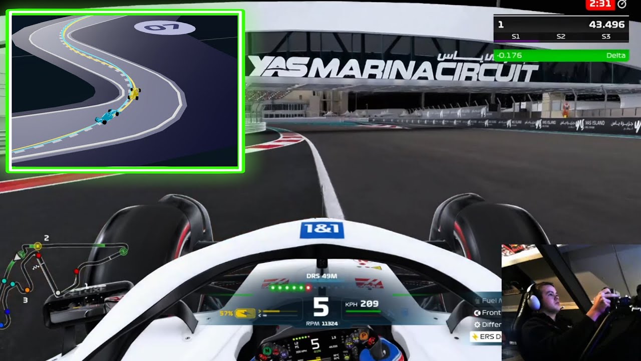 How is Thomas Ronhaar so fast at Abu Dhabi?
