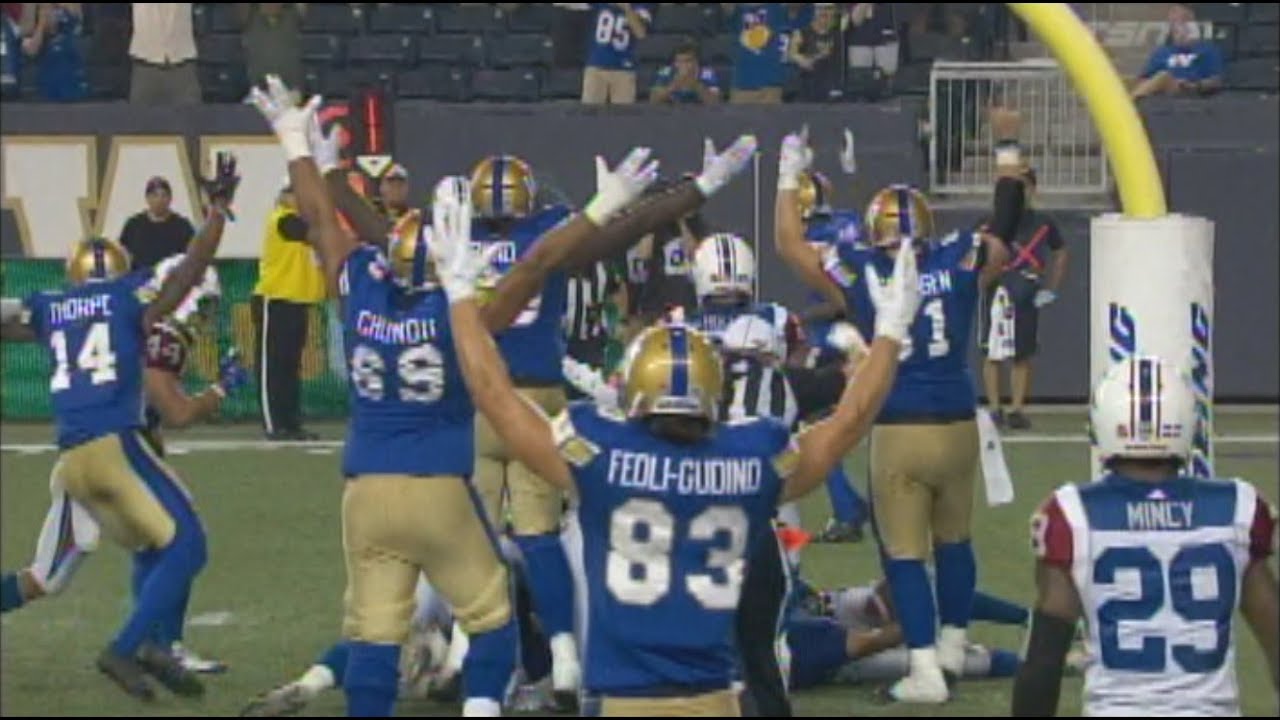 BEST CFL FOOTBALL MIRACLE COMEBACK EVER WITH 1:40 LEFT!!!