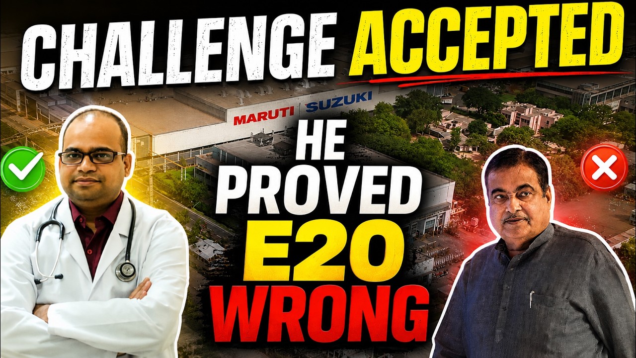 E20 Damage Proved | Gadkariji Lost challenge ? | Maruti suzuki Lie Exposed Badly |ASY