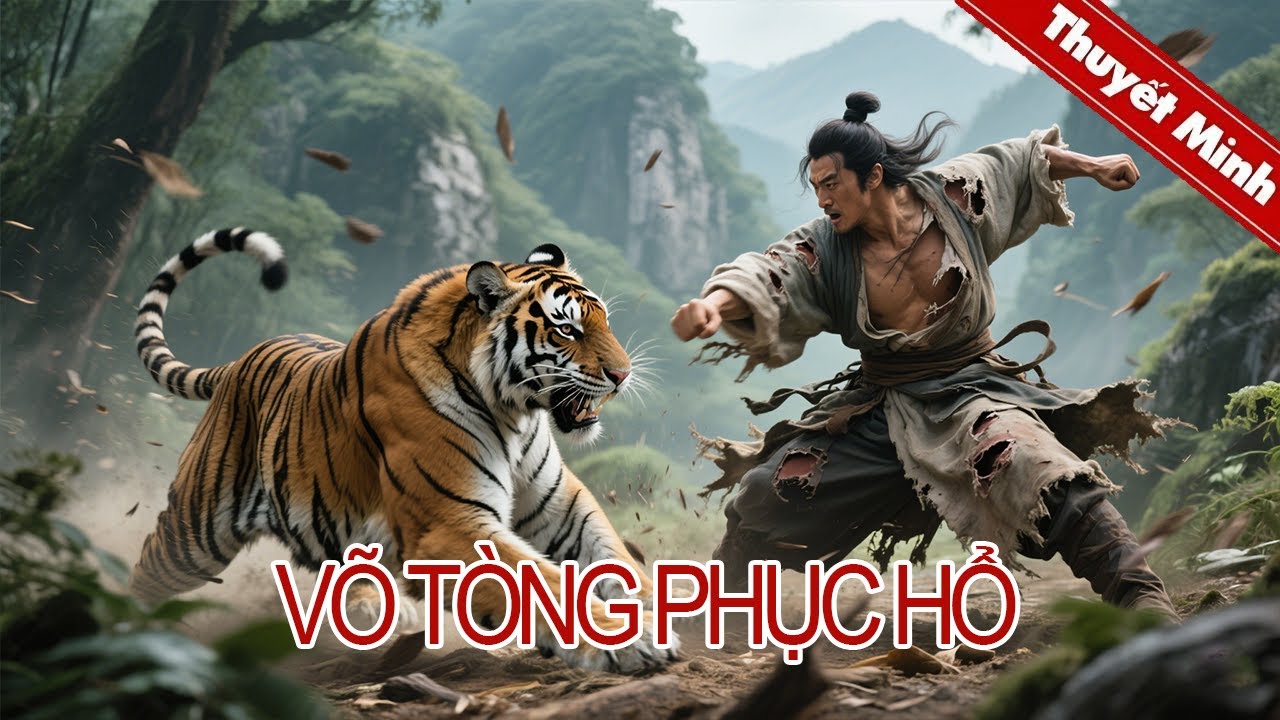 VÕ TÒNG PHỤC HỔ |Hiệp sĩ chiến đấu với hổ bằng tay không| PHIM LẺ THUYẾT MINH 2025