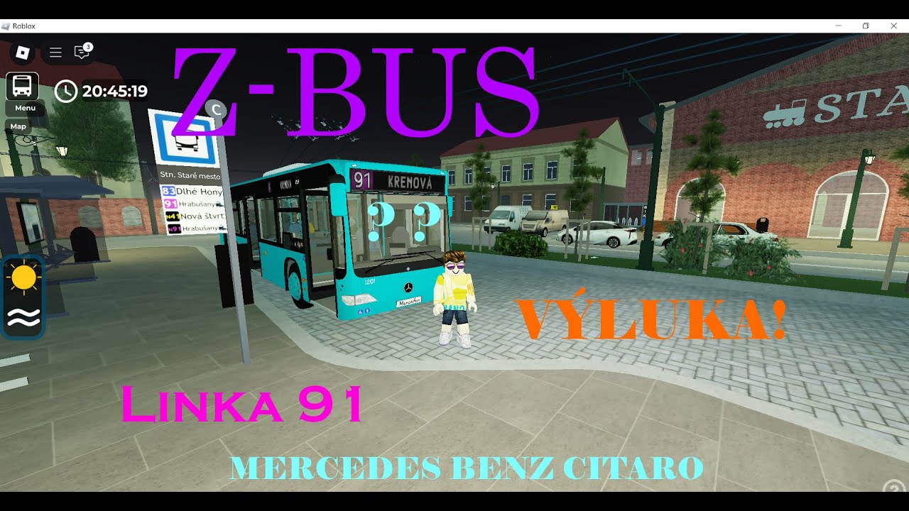 Z-Bus - Autobusová linka 91 s výlukou/Mercedes-Benz Citaro C2