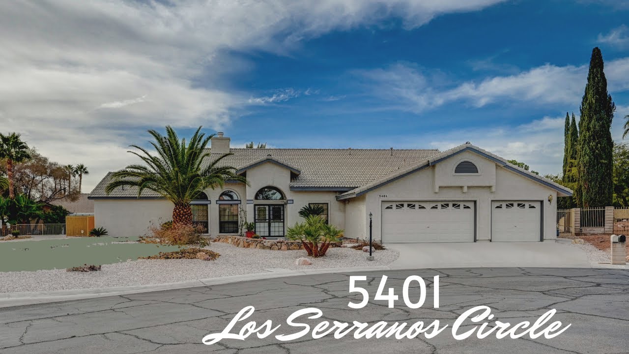5401 Los Serranos Cir, Las Vegas, NV 89130